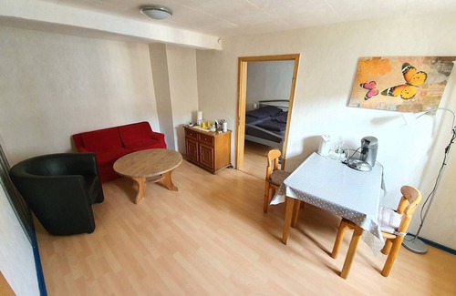 Rumbach Apartment | Cozy Rumbach Stay in Historic Half-Timbered House