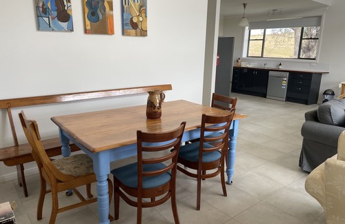 Orange House | Family-Friendly Retreat with Scenic Rural Views