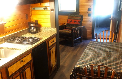 Lake Clear Cabin | Rustic Adirondack Cabin steps away from New Rail Trail & Lake Clear