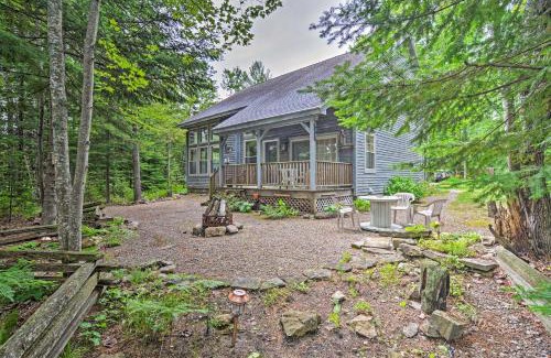 Tower House | Inviting Modern Retreat with Fire Pit on Tower Pond