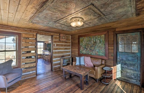 Dupuyer House | Cozy Cabin Retreat in Dupuyer on 14 Acres of Nature