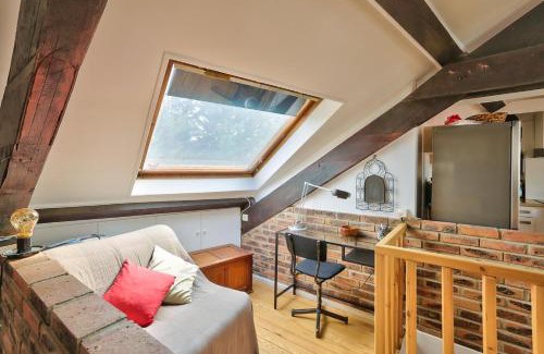 Meudon Apartment | Rustic Bohemian Duplex in Meudon - Family-Friendly Retreat