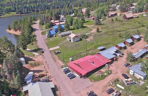 Rye Cabin | Rustic Cabin #10 next to Lake Isabel - cozy family cabin with fireplace!
