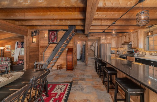 Elk Meadows House | Unique Rustic Cabin with Mountain Views & Pet-Friendly Amenities