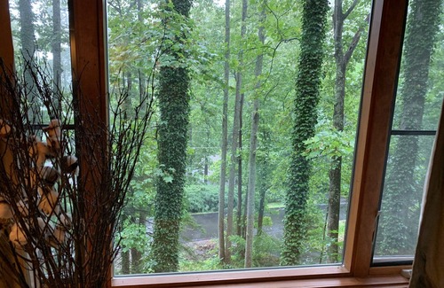 Asheville Cabin | Peaceful Asheville Cabin with Spa and Hot Tub, Near Downtown