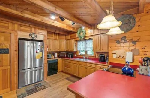 Lake Luzerne Cabin | Pet-Friendly Rustic Cabin at Smith Mtn House, Lake Luzerne