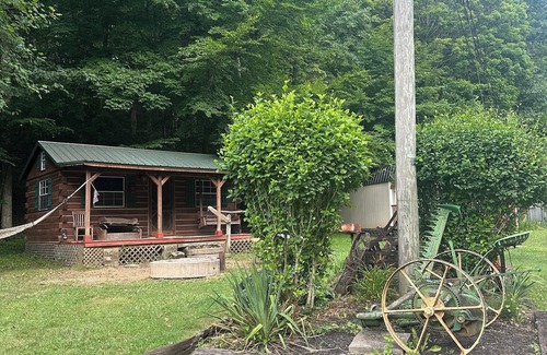 Gnaw Bone Cabin | Rustic cabin in Nashville, Indiana offering a cozy camping experience