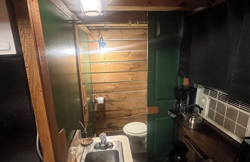 Gnaw Bone Cabin | Rustic cabin in Nashville, Indiana offering a cozy camping experience