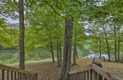 Burlington House | Idyllic Cabin Retreat with Fishing Pond and Pool Access