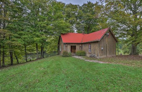 Burlington House | Idyllic Cabin Retreat with Fishing Pond and Pool Access