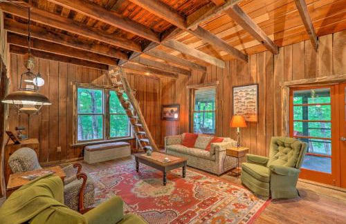 Burlington House | Idyllic Cabin Retreat with Fishing Pond and Pool Access