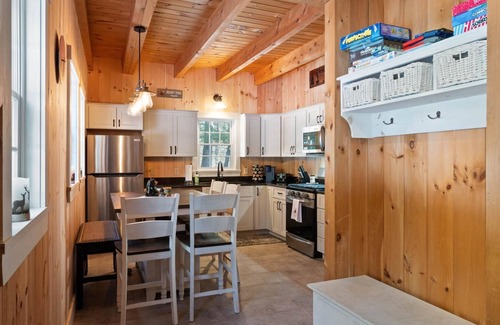 Bryant Pond House | Rustic Cabin near Lakes, Hiking, Biking