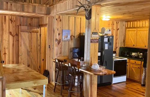 Amity Cabin | Cozy Cabin Retreat on 60 Acres of Serene Woodlands