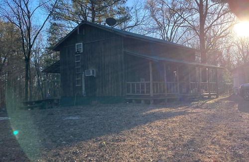 Amity Cabin | Cozy Cabin Retreat on 60 Acres of Serene Woodlands