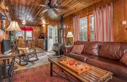 Rhinelander Cabin | Picturesque Cabin by Star Lake with Ocean Views & Pool