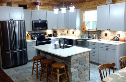 Winchester Cabin | Cozy Cabin Retreat with Fishing Lake & Pet-Friendly Amenities