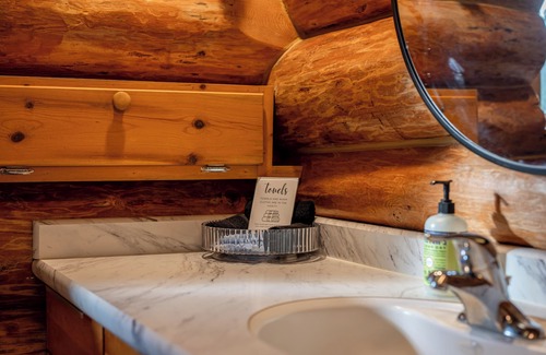 Grand Rapids Cabin | Relaxing Log Cabin Retreat with Lake View in Grand Rapids
