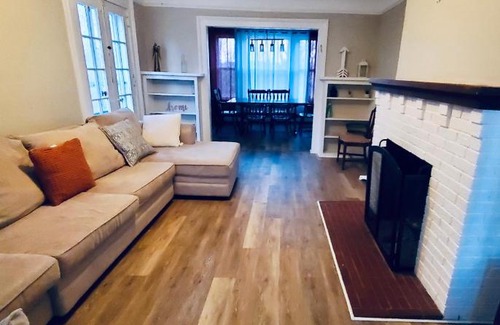 Waterbury House | Cozy Colonial Home with Private Rooms & Relaxing Hot Tub