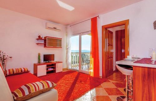 Dramalj Apartment | Inviting Oceanfront Apartment in Dramalj with Pool