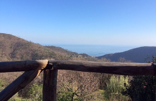 Varazze Cottage | Rustic Country House with Ocean View and Spa Amenities