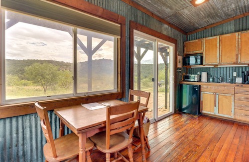 Mason Apartment | Eco-Friendly Cabin Retreat on 68 Acres by Llano River
