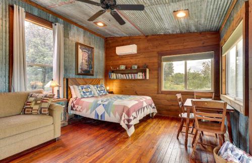 Mason Apartment | Eco-Friendly Cabin Retreat on 68 Acres by Llano River