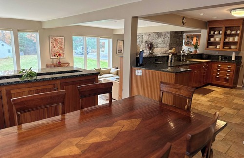 Penobscot House | Rustic Elegance in Premier Pastoral Waterfront Setting, Main House. Kayaks, too!