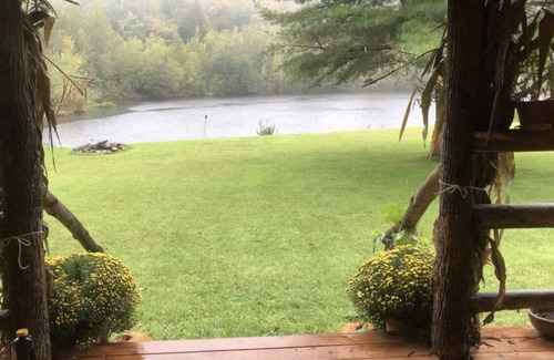 Winsted Cabin | Idyllic Pondside Retreat on 7 Acres in Colebrook, CT