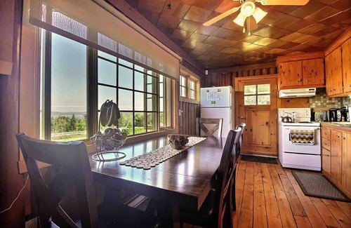 Nominingue Ski Chalet | Inviting Retreat with Heated Pool, Spa & Lake Views