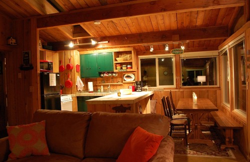 Port Angeles Cabin | Idyllic Lakefront Cabin Retreat with Inviting Tree House