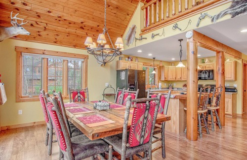 Necedah House | Secluded Lakefront Retreat with Boat Slip & Game Room
