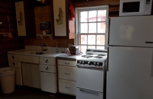 Tomahawk Cabin | Historic Log Cabin Retreat with Lake Views and Hot Tub