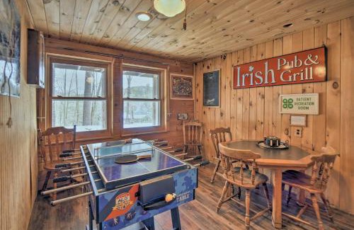 Eidelweiss Village House | Inviting Madison Treehouse Cabin with Game Room & Spa