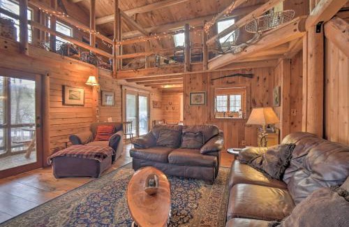 Eidelweiss Village House | Inviting Madison Treehouse Cabin with Game Room & Spa