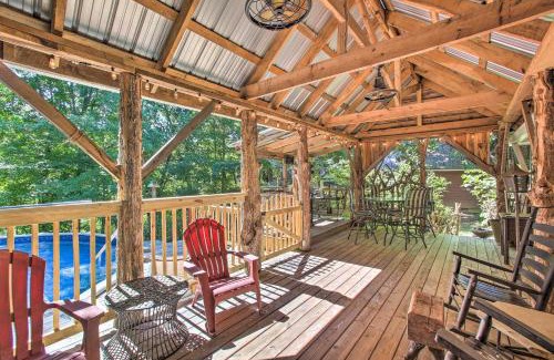 Greenbrier House | Secluded Retreat with Pool and Deck on 2 Acres!