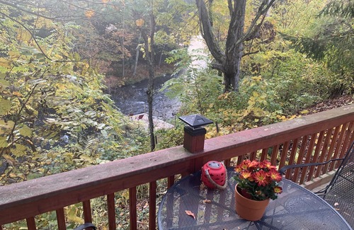 Shohola Cottage | Cozy Riverside Cottage in Shohola PA with Spa & Kitchen