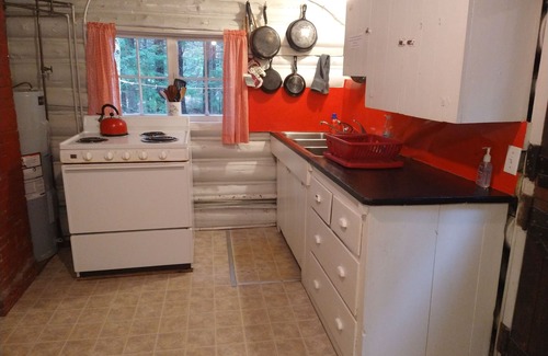 Dennysville Cottage | Rustic Log Cottage with River Views & Pet-Friendly Amenities