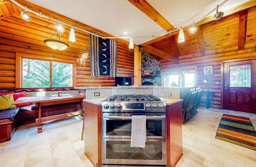 Oak Harbor Ski Chalet | Oceanfront Haven with Beach Access and Scenic Views