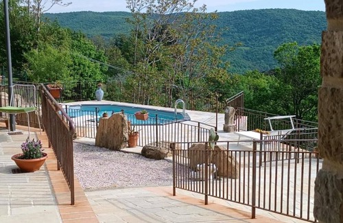 Castel Focognano House | Rustico Toscano: Ocean View Retreat with Private Pool