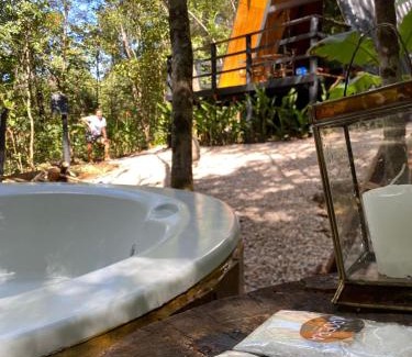 Colinas do Sul Apartment | Unwind at Sítio Aroeira Cabanas - Guest Rated 9.9/10