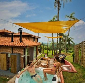 Piedade Apartment | Discover Sítio da Montanha: Pet-Friendly with Pool & Hot Tub