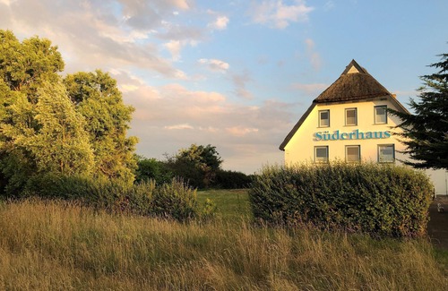 Hiddensee Apartment | Cozy Süderhaus Hiddensee App. 3 with Oceanfront Views