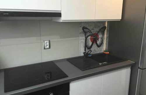 Kokoszki Apartment | Bright Balcony Room with Pet and Child-Friendly Amenities