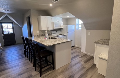 Baker Apartment | Ideal S Broadway 2-Bed Getaway with Parking & High Walk Score