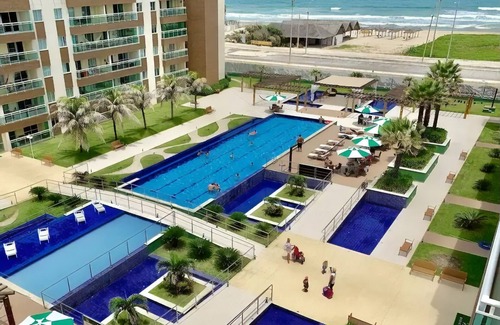 Antonio Diogo Apartment | Relax at S FLATS MOTA Praia do Futuro with Oceanfront Bliss