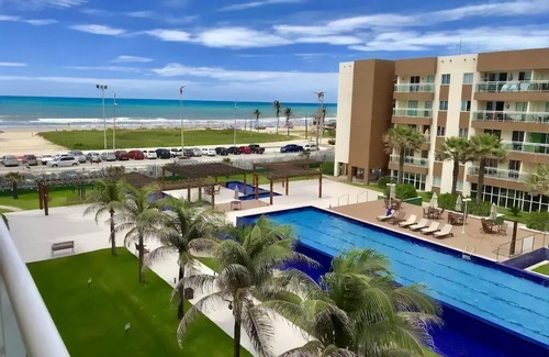 Antonio Diogo Apartment | Relax at S FLATS MOTA Praia do Futuro with Oceanfront Bliss