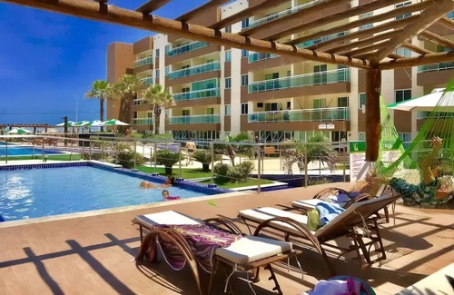 Antonio Diogo Apartment | Relax at S FLATS MOTA Praia do Futuro with Oceanfront Bliss