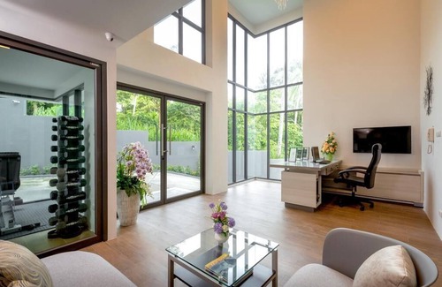 Kata Resort | Deluxe Sea View Retreat with Pool and Kitchen Access