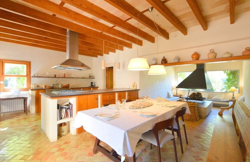 Calvia Ski Chalet | Explore Nature at Sa Mola - Rustic Villa with Pool & Spa