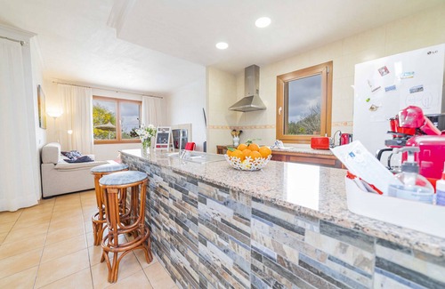 Campos Villa | Idyllic SA PEDRERA Finca with Pool for 8 in Scenic Fields